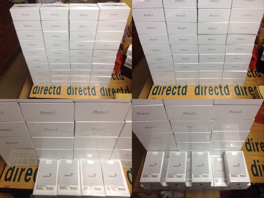 On Sales : Apple iPhone 5/Samsung Galaxy S4/Blackberry Q10